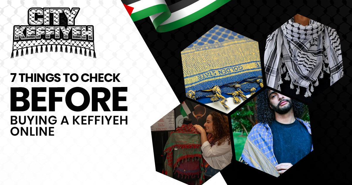 Things to check before buying a keffiyeh online