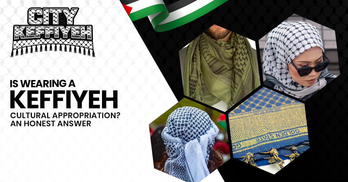 Is wearing a keffiyeh cultural appropriation? Palestinian keffiyeh worn respectfully