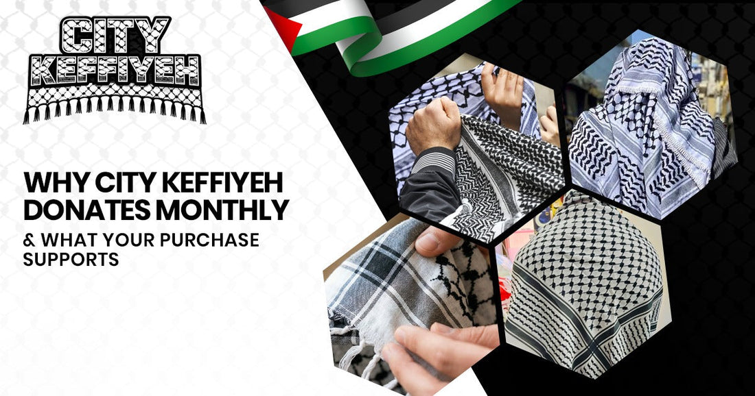 Why Every Keffiyeh Purchase Supports Charity — and Why It Matters