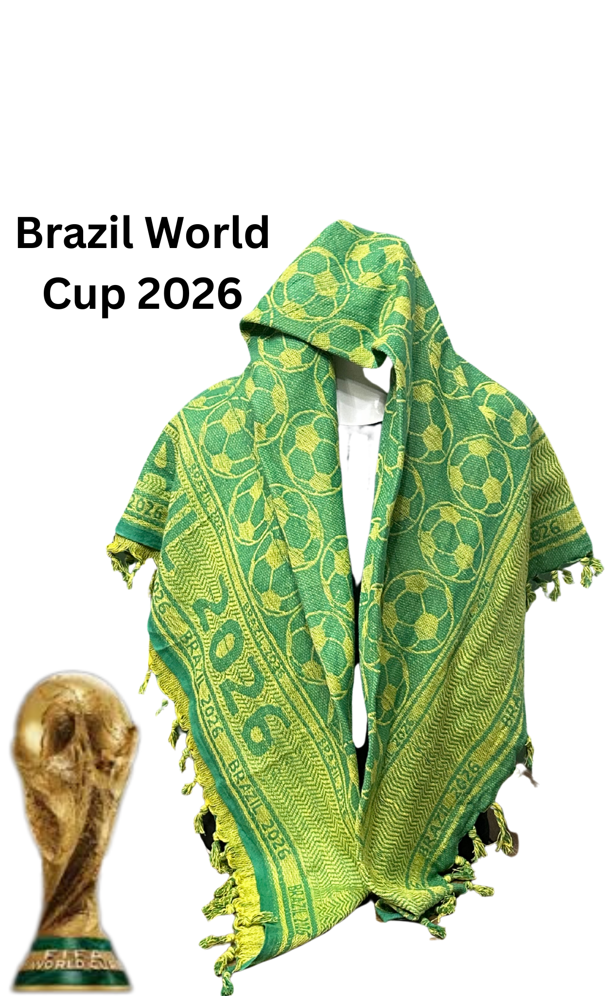 Brazil 2026 Keffiyeh