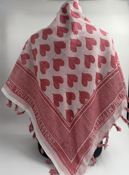Will You Free My Palestine? Keffiyeh
