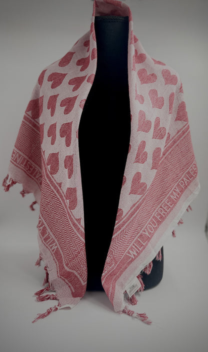 Will You Free My Palestine? Keffiyeh